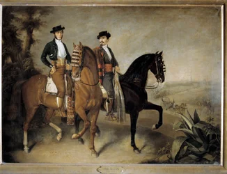 Die zwei Reiter, 19. Jahrhundert