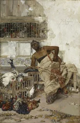 Geflügelmarkt, Tanger, ca. 1881