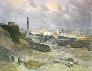 Ziegelei in Heiligenstadt, veröffentlicht in Wien