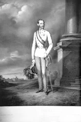 Franz Josef I. Kriehuber ca. 1860 (Lithographie)