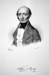 Franz Xaver Wolfgang Mozart Lithografie