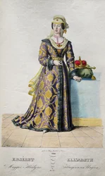 Elisabeth von Luxemburg 1409-1442, Königin von Böhmen, 1828