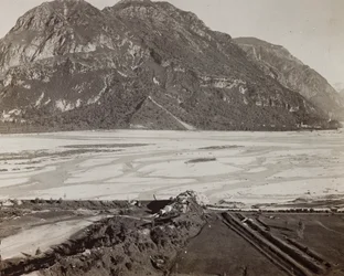 Album "Meine Weltkriegs-Erinnerungen Südwestfront (Kärnten, Italien, Südtirol) 31/03/1915-12/11/1918 - Josef Zohles Wien": der Tagliamento