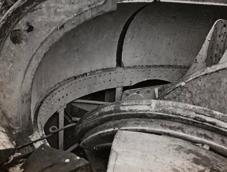 Album "Meine Weltkriegs-Erinnerungen Südwestfront (Kärnten, Italien, Südtirol) 31/03/1915-12/11/1918 - Josef Zohles Wien": Trümmer der Kuppel von Fort