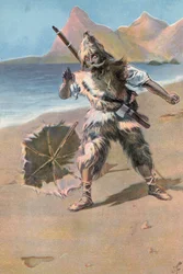 Robinson Crusoe: Ich sehe einen Fußabdruck
