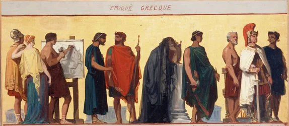 Griechische Periode: Skizze für den Salon der Jungenschule in der Rue Dombasle