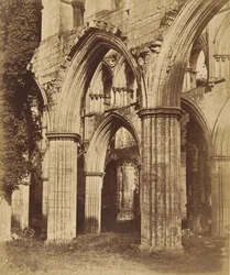 Rievaulx Abbey. Blick über den Chor