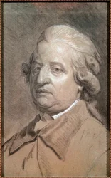 Porträt von Ludwig XVI. im Tempelgefängnis