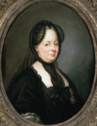 Porträt von Maria Theresia von Österreich, Kaiserin und Königin von Ungarn und Böhmen