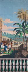 Szenische Tapete: Die Schlacht von Heliopolis