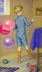 Luftballons zu verkaufen