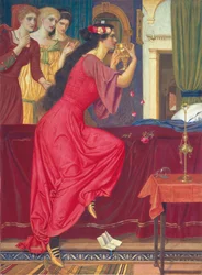 Sigismunda trinkt das Gift, 1897