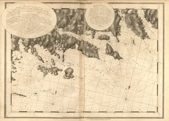 The Atlantic Neptune, veröffentlicht für die Royal Navy von Großbritannien