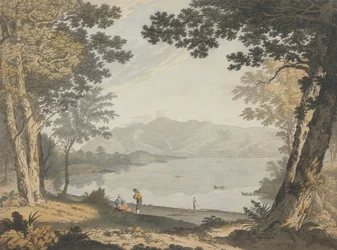 Blick auf Skiddaw und Derwentwater