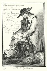 Der Karikaturist (Stich)