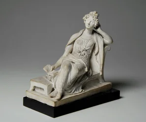Maquette für Elizabeth Goodman Banks sitzend