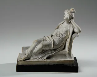 Maquette für Elizabeth Goodman Banks sitzend
