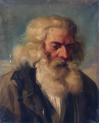 Bärtiger Greis