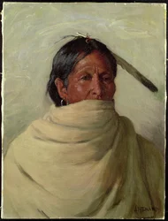 Stehender Hirsch-Taos