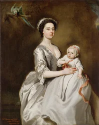 Mrs. Sharpe und Kind