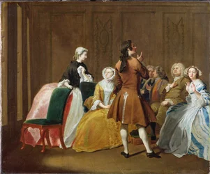 Die Familie Harlowe, aus Samuel Richardsons 