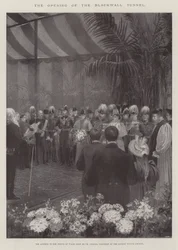 Die Eröffnung des Blackwall-Tunnels