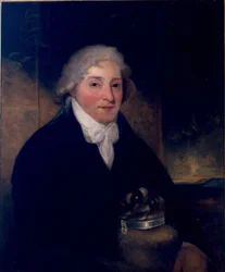 Venanzio Rauzzini mit seinem Hund, Turk, ca. 1795