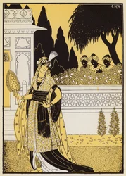 Die Einnahme von Orange (Farblithographie)