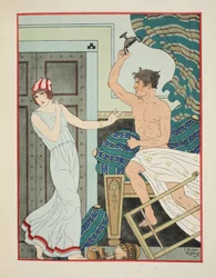 Cholerische Wut, Illustration aus 