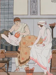 Schröpfen, Illustration aus 