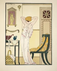 Haarwäsche, Illustration aus 