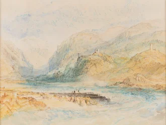 Ein Schweizer Alpenthal, ca. 1843