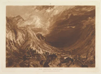 Ben Arthur, Schottland Liber Studiorum, Teil XIV, Platte 69