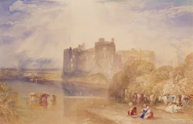 Carew Castle, Pembroke, ca. 1832