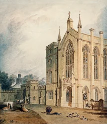 Cassiobury, Westfront, ca. 1807