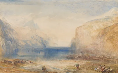 Flüelen: Morgen (Blick auf den See)