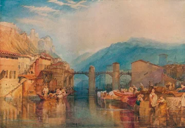 Brücke von Grenoble, 1824