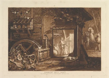 Pembury Mill, Kent Liber Studiorum, Teil III, Platte 12