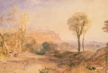 Powis Castle, Montgomeryshire, ca. 1835
