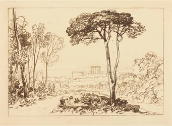 Szene in der Campagna