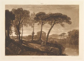Der Tempel der Minerva Medica Liber Studiorum, Teil V, Tafel 23, 1. Januar 1811