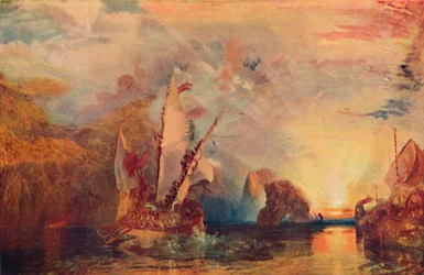 Odysseus verspottet Polyphem, 1829, 1904