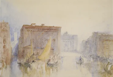 Venedig: Die Accademia, 1840