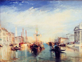 Venedig, von der Veranda der Madonna della Salute, ca. 1835