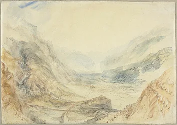 Ansicht im St. Gotthard Pass, Schweiz