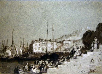 Blick auf East Cowes, Isle of Wight