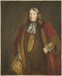Porträt im Council House von Richard Lane, Bürgermeister von Bristol