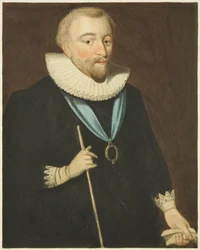 Porträt im Rathaus von Richard Weston, Earl of Portland