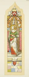 Buntglas in St. Mark