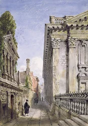 Senate House Passage, Cambridge, 1843